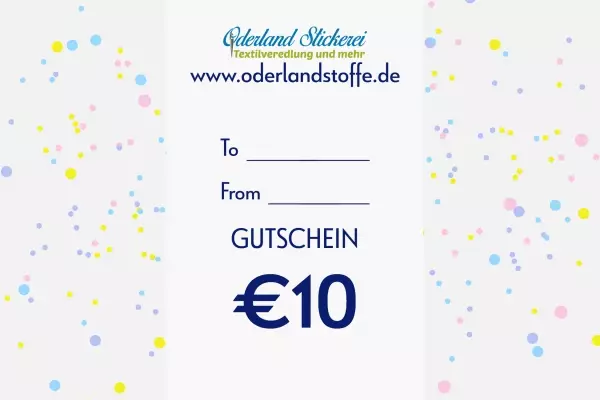 Gutschein 10€